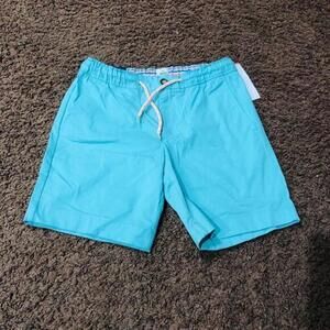 Brand New Men's Free Planet Turquoise Slim Fit Shorts‎ Size XS (28)